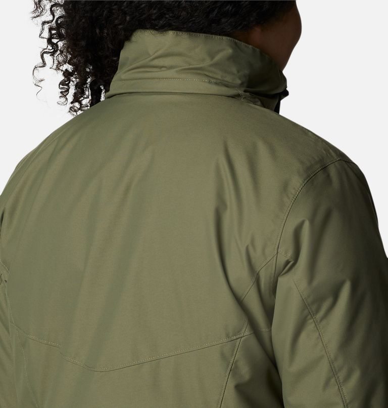 Women's Columbia Bugaboo II Interchange Fleece Jackets Olive | Plus Size CA-K513L